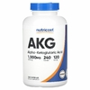 Nutricost, AKG (альфа-кетоглутаровая кислота), 240 капсул (500 мг на капсулу)
