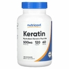 Nutricost, Кератин, 120 капсул (250 мг в каждой капсуле)