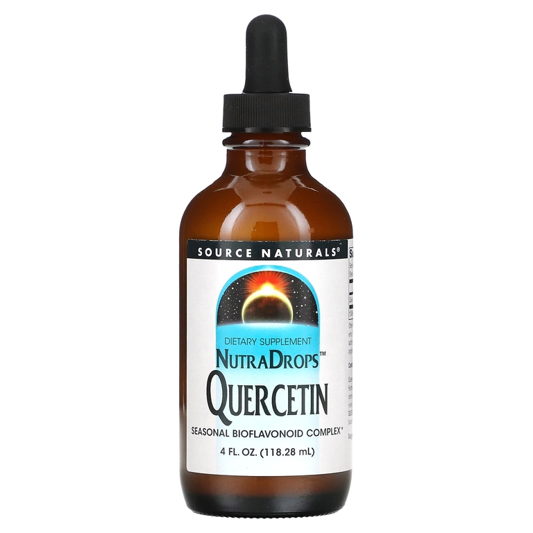 Source Naturals, Кверцетин NutraDrops, 4 жидких унции (118,28 мл)