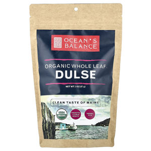 Ocean's Balance, органическая цельнолистовая дульсе, 57 г (2 унции)