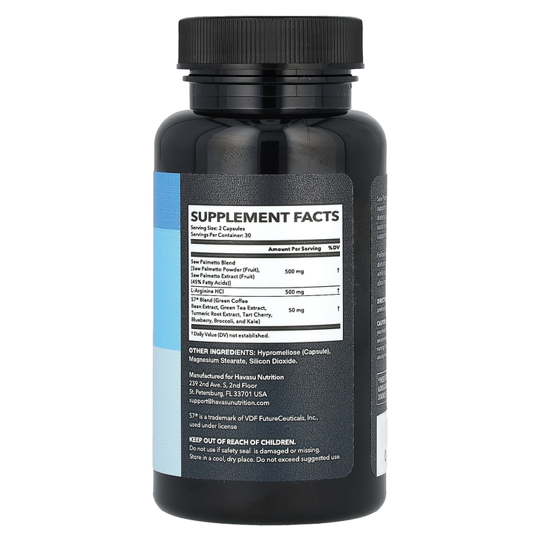 Havasu Nutrition, сереноя, для активных мужчин, 60 капсул