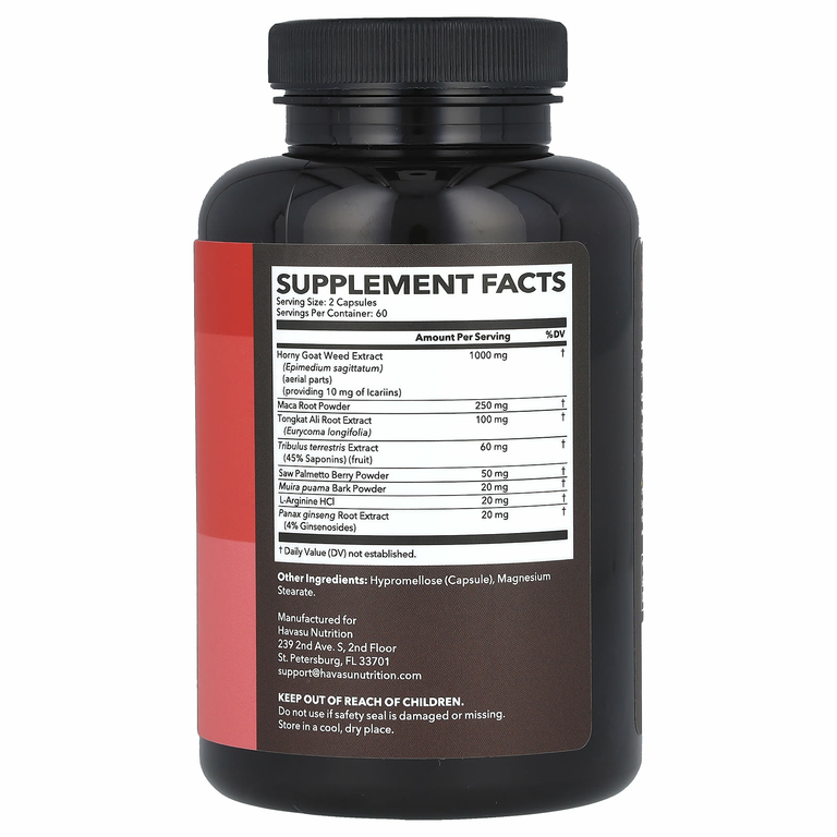 Havasu Nutrition, горянка крупноцветковая, 120 капсул (Товар снят с продажи) 