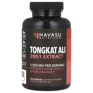 Havasu Nutrition, эврикома длиннолистая, 200:1, экстракт 1250 мг, 120 капсул (625 мг в 1 капсуле) (Товар снят с продажи) 