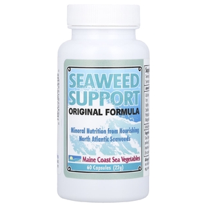Maine Coast Sea Vegetables, морские водоросли, оригинальная формула, 60 капсул