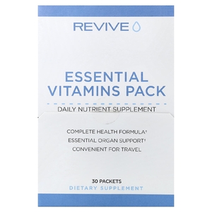 Revive, Essential Vitamins Pack, 30 пакетиков