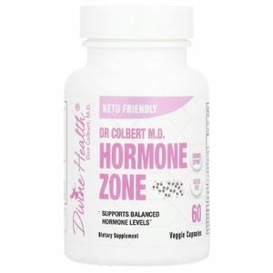 Divine Health, доктора медицины Кольбера Hormone Zone, гормональная зона, 60 растительных капсул