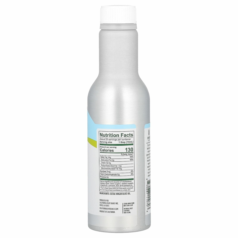 California Olive Ranch, 100% California, нерафинированное оливковое масло высшего качества, насыщенный и яркий, 355 мл (12 жидк. унций)