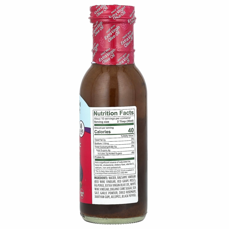 California Olive Ranch, заправка с бальзамическим уксусом и инжиром, 295,7 мл (10 жидк. унций)