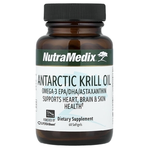 NutraMedix, масло антарктического криля, 60 мягких таблеток