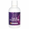 MRM Nutrition, жидкий коэнзим Q-10 и L-карнитин, апельсин и ваниль, 480 мл (16 жидк. унций)