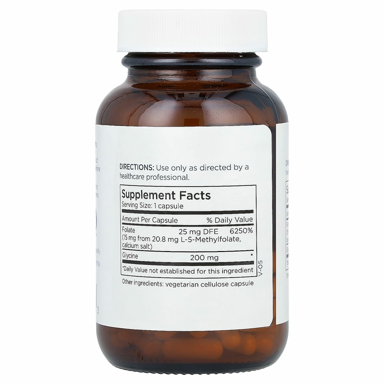 Metabolic Maintenance, L-метилфолат, 15 мг, 60 капсул