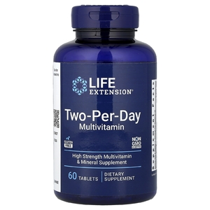 Life Extension, мультивитамины для приёма дважды в день, 60 таблеток