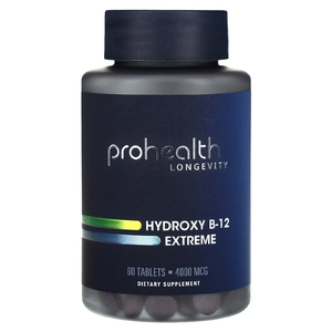 ProHealth Longevity, Hydroxy B-12 Extreme, 4000 мкг, 60 таблеток (Товар снят с продажи) 