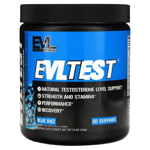 EVLution Nutrition, EVLTest, голубая малина, 210 г (7,4 унции)