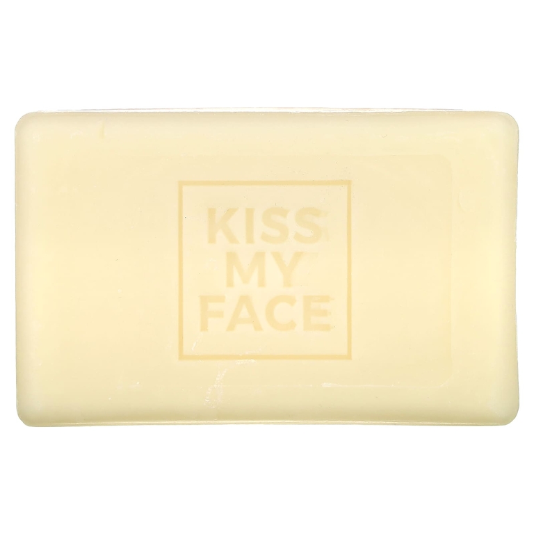 Kiss My Face, кусковое мыло с козьим молоком, роза и магнолия, 142 г (5 унций)