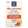 Kiss My Face, De-Stress, кусковое мыло, апельсин и грейпфрут, 142 г (5 унций)