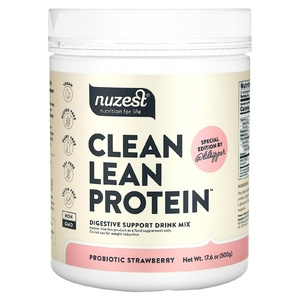 Nuzest, Clean Lean Protein, протеин с пробиотиком и клубникой, 500 г (17,6 унции) (Товар снят с продажи) 