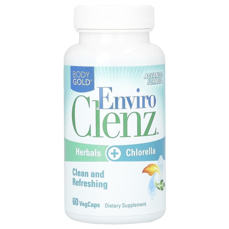 BodyGold, Enviro Clenz, 60 растительных капсул