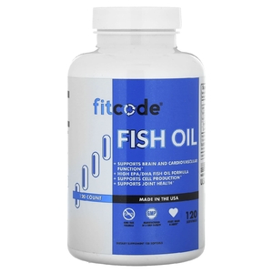 fitcode, рыбий жир, 120 мягких таблеток (1000 мг в каждой)