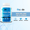 fitcode, рыбий жир, 120 мягких таблеток (1000 мг в каждой)