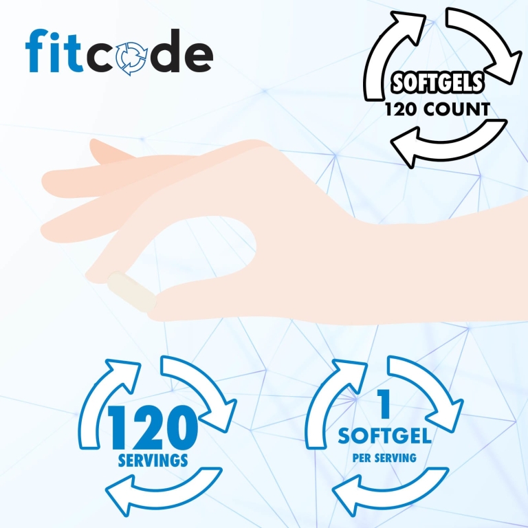fitcode, рыбий жир, 120 капсул (1000 мг в 1 капсуле) (Товар снят с продажи) 