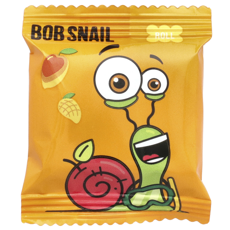 Bob Snail, Fruit Roll, манго, 10 пакетиков по 10 г (0,35 унции)