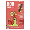 Bob Snail, фруктовая полоска, яблоко и клубника, 6 полосок по 14 г (0,49 унции)