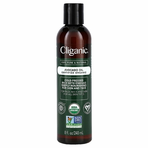Cliganic, органическое масло авокадо, 240 мл (8 жидк. унций)