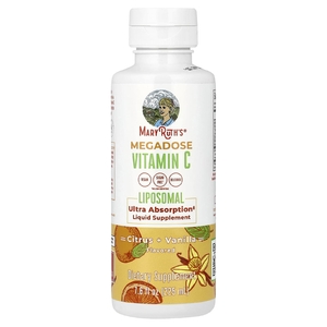MaryRuth's, Megadose Vitamin C, липосомальный витамин C, с ароматом цитрусов и ванили, 225 мл (7,6 жидк. унции)