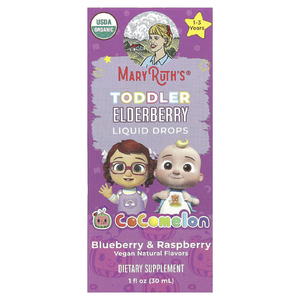 MaryRuth's, Cocomelon, бузина для малышей, для детей 1–3 лет, голубика и малина, 30 мл (1 жидк. унция)