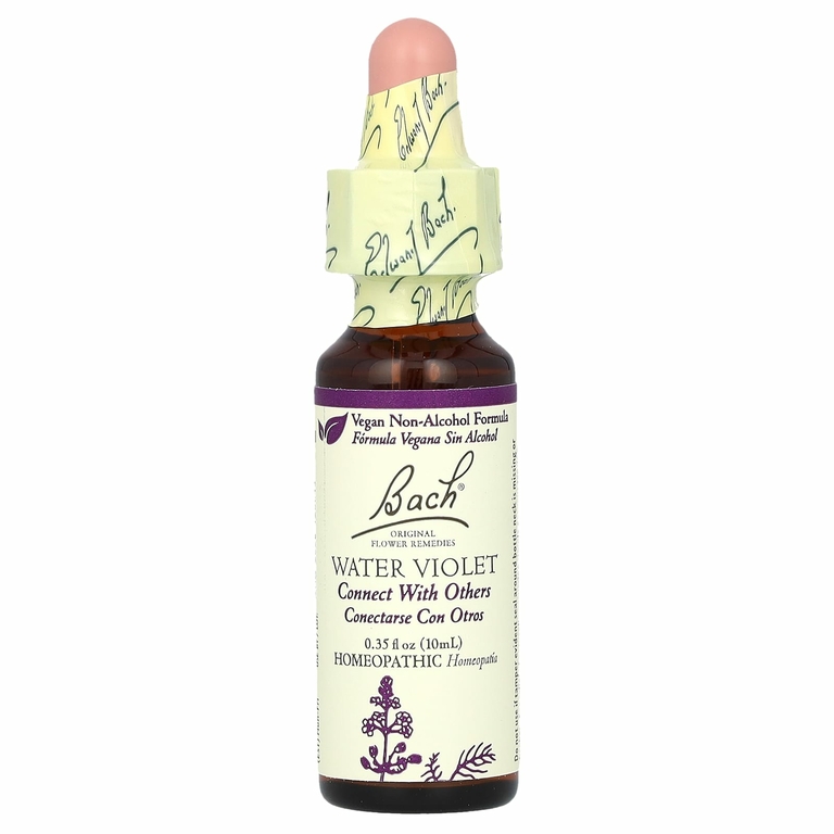 Bach, Original Flower Remedies, вода из фиалки, 10 мл (0,35 жидк. унции)