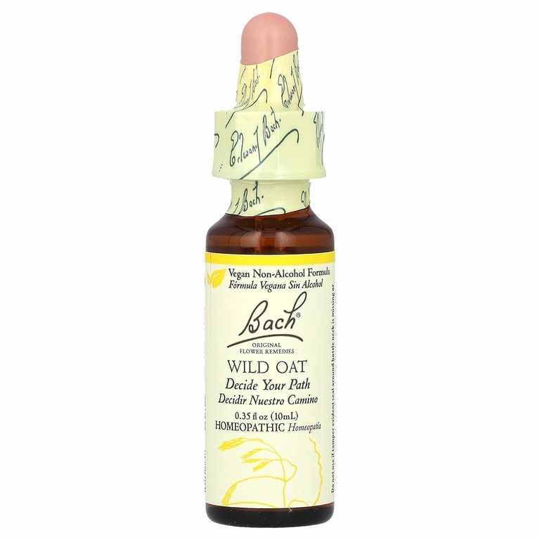 Bach, Original Flower Remedies, овес, 10 мл (0,35 жидк. унции)