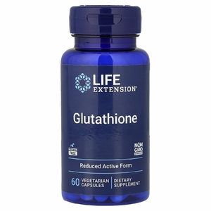 Life Extension, Глутатион, 60 вегетарианских капсул
