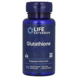 Life Extension, глутатион, 60 вегетарианских капсул