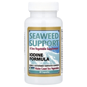 Maine Coast Sea Vegetables, морские водоросли, поддержка с йодом, 60 капсул (Товар снят с продажи) 