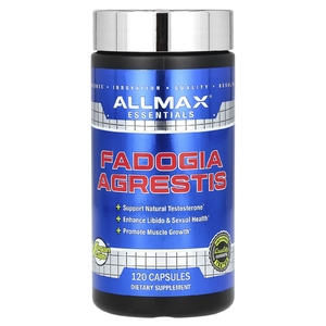 ALLMAX, Essentials, фадогия гребенчатая, 120 капсул