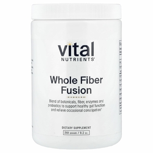 Vital Nutrients, Whole Fiber Fusion, комплекс из цельных волокон, 261 г (9,2 унции)