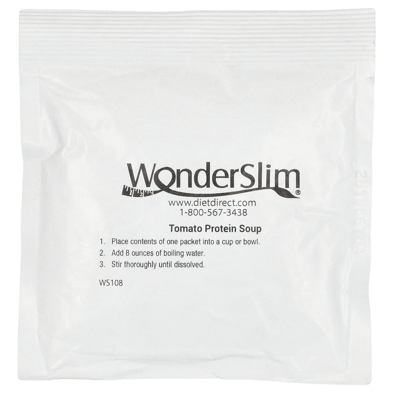 WonderSlim, протеиновый суп, набор разных вкусов, 7 пакетиков (Товар снят с продажи) 