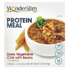 WonderSlim, протеиновая мука, пикантный овощной чили с фасолью, 7 пакетиков по 31 г (1 унция) (Товар снят с продажи) 