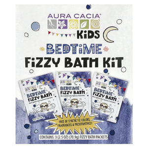 Aura Cacia, набор для ванны с шипучей, для детей, 3 пакетика по 70,9 г (2,5 унции) (Товар снят с продажи) 