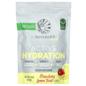 Sunwarrior, Sport, активное увлажнение, со вкусом клубники и лимона, 210 г (7,4 унции) (Товар снят с продажи) 