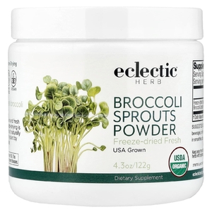 Eclectic Herb, Порошок из ростков брокколи, 122 г (4,3 унции)