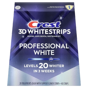 Crest, 3D Whitestrips, набор для отбеливания зубов, безопасный для эмали, 40 полосок
