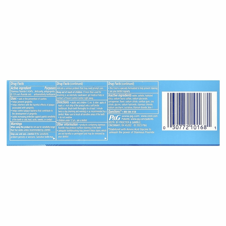 Crest, Pro-Health, зубная паста с фторидом, чистая мята, 85 г (3 унции)