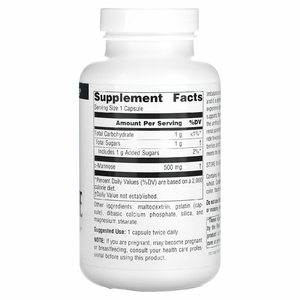 Source Naturals, D-манноза, 500 мг, 120 капсул