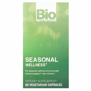 Bio Nutrition, Seasonal Wellness, 60 вегетарианских капсул (Товар снят с продажи) 