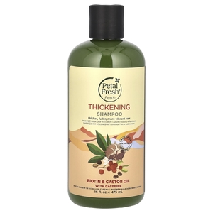 Petal Fresh, чистый шампунь для густоты волос, биотин и касторовое масло с кофеином, 475 мл (16 жидк. унций) (Товар снят с продажи) 