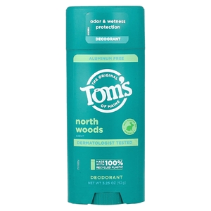 Tom's of Maine, дезодорант без алюминия, North Woods, 92 г (3,25 унции) (Товар снят с продажи) 