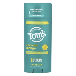 Tom's of Maine, дезодорант без алюминия, кокос и манго, 92 г (3,25 унции) (Товар снят с продажи) 