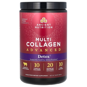 Ancient Nutrition, Multi Collagen, улучшенная формула, детокс, 414 г (14,6 унции)